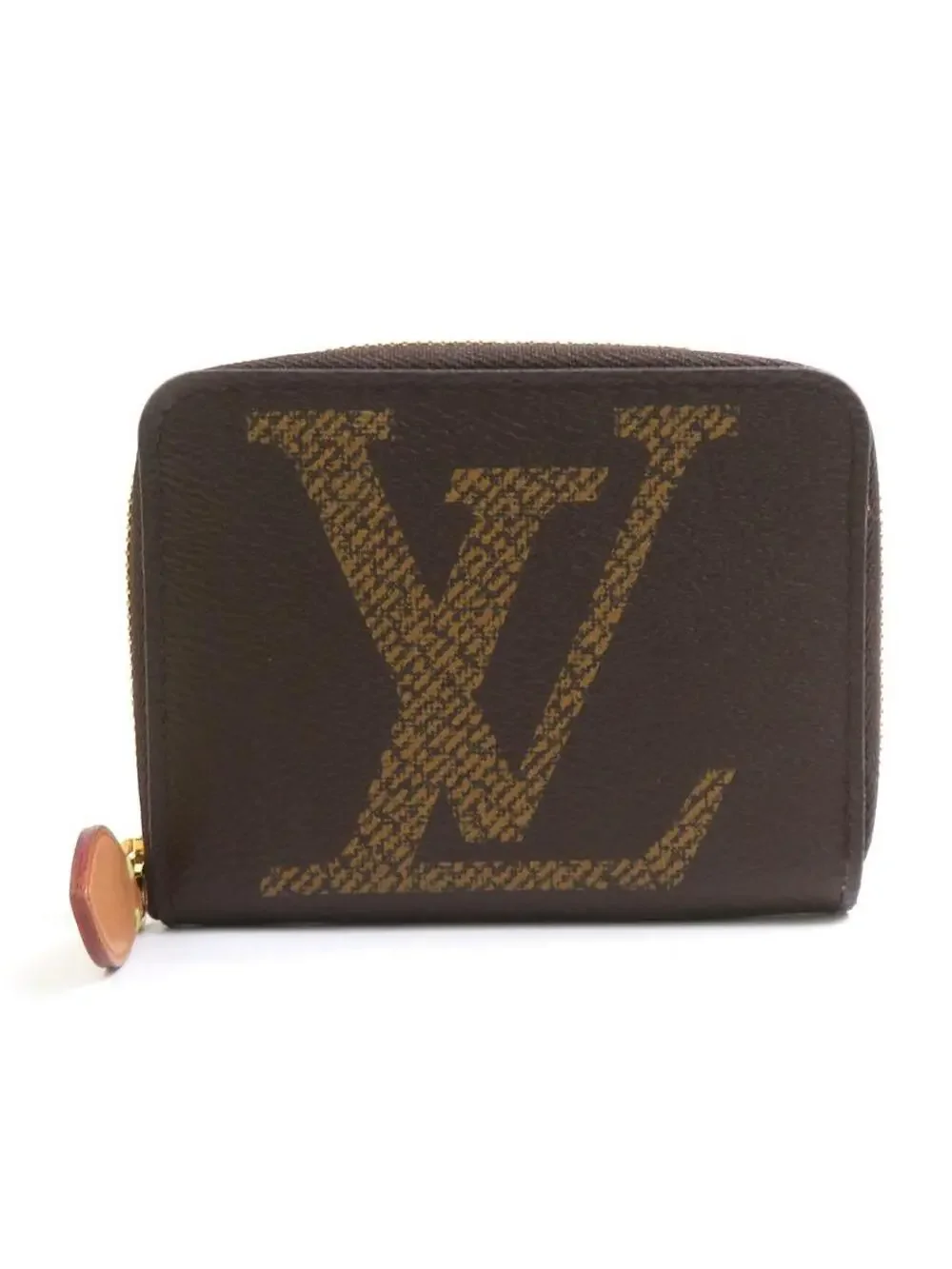 Auth Louis Vuitton Giant Zippy Coin #326259L42B